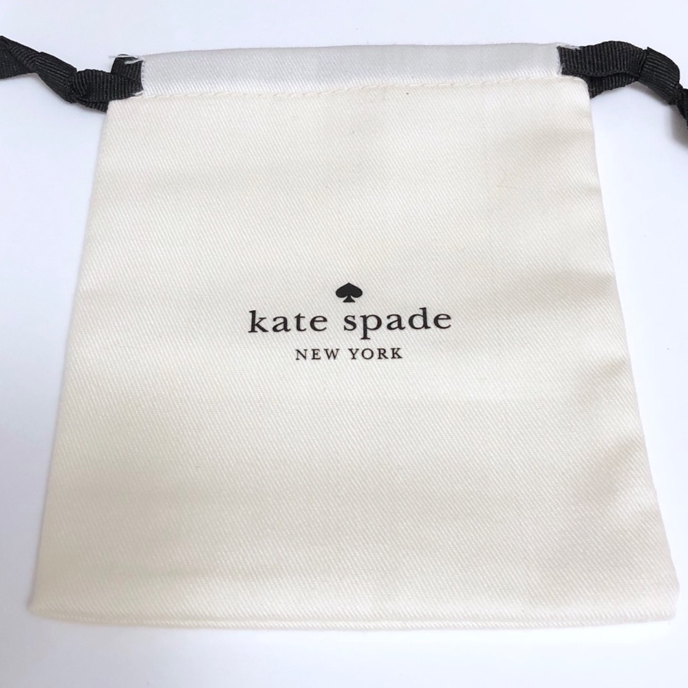 Kate Spade Skinny Mini Bow Stud Earrings - Picture 3 of 3